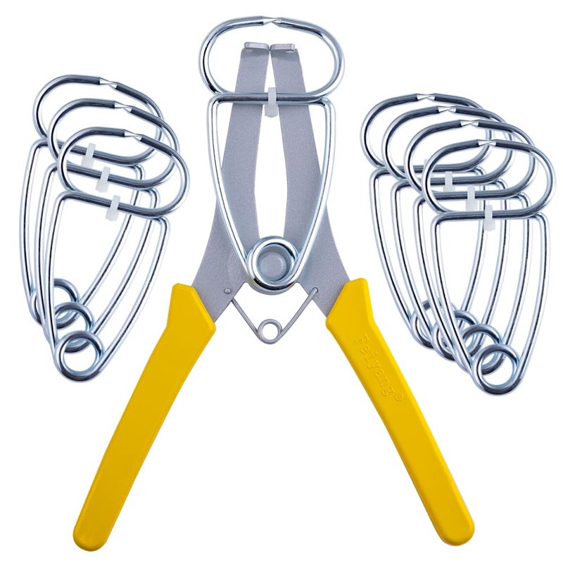 Feiyang Miter Spring Clamps Kit for Woodworking,Picture Frames,Wood Trim,Moldings - Image 1